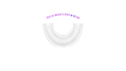 Brosse à dents électrique en forme de U pour enfants