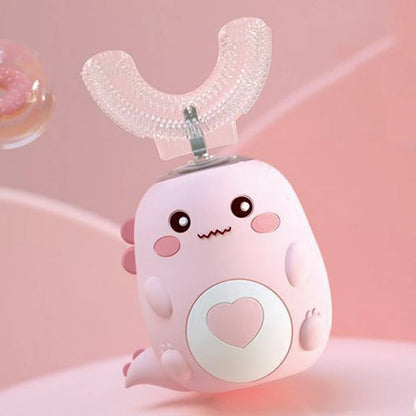 Brosse à dents électrique en forme de U pour enfants